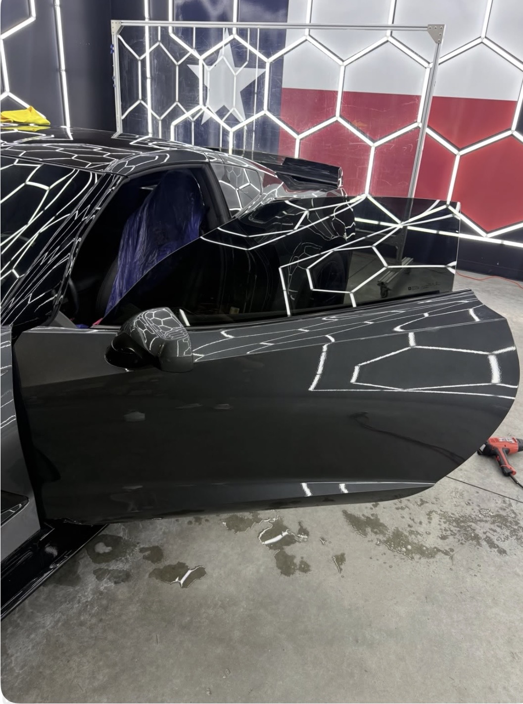 Automotive window tint after