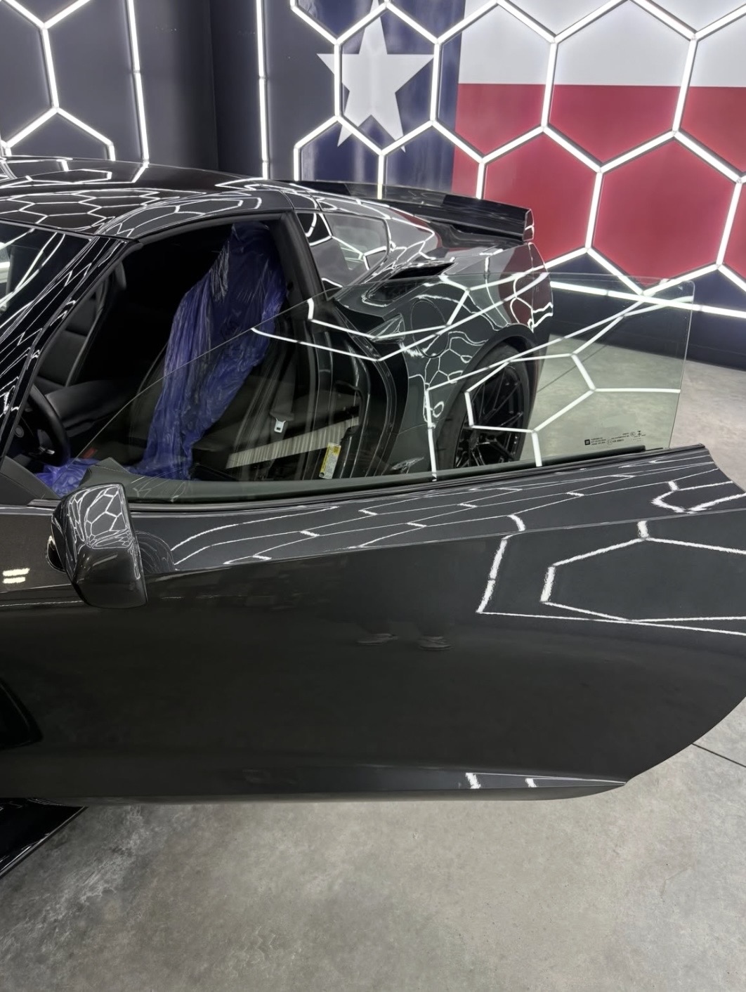 Automotive window tint before