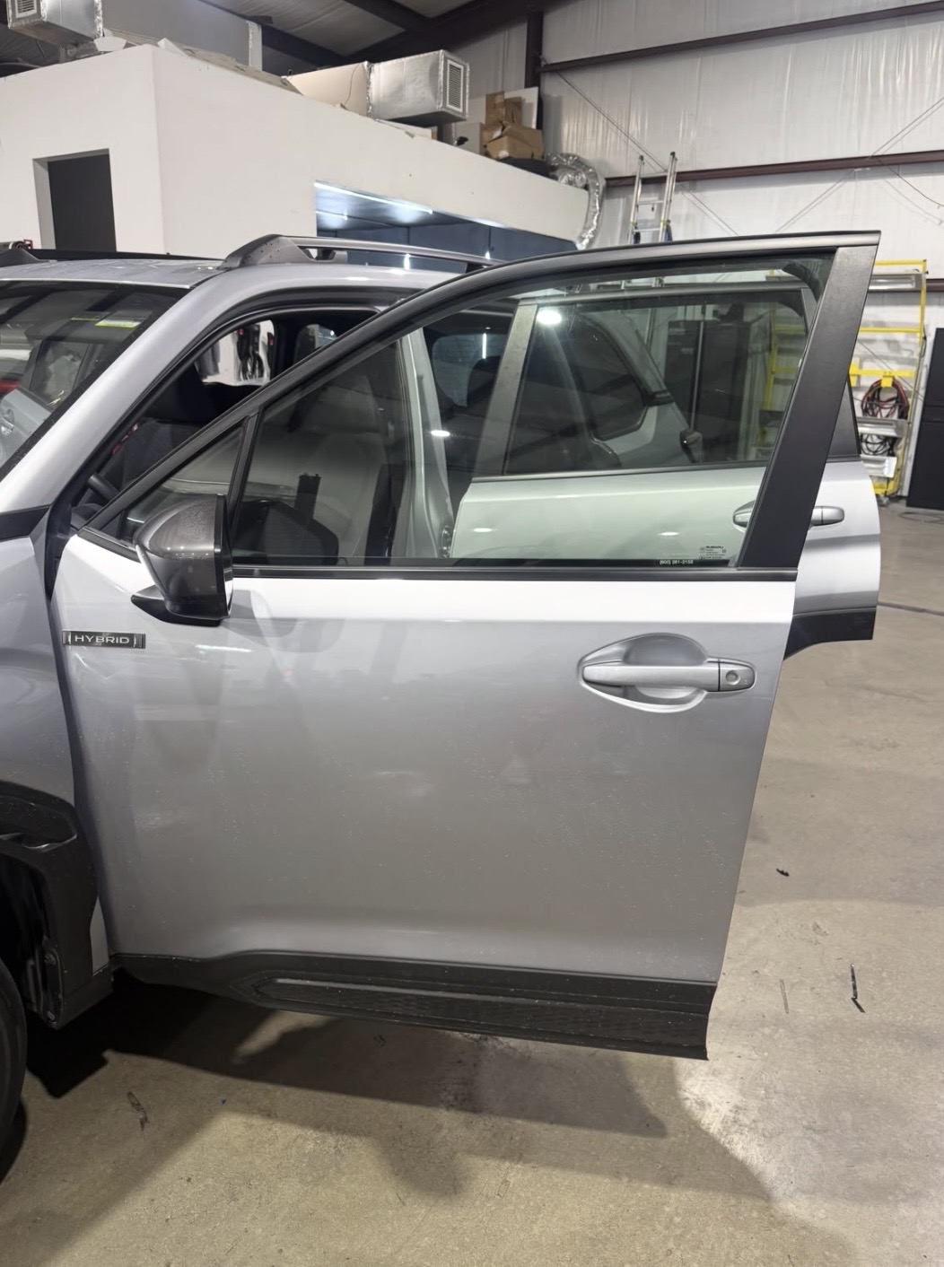 Automotive window tint before