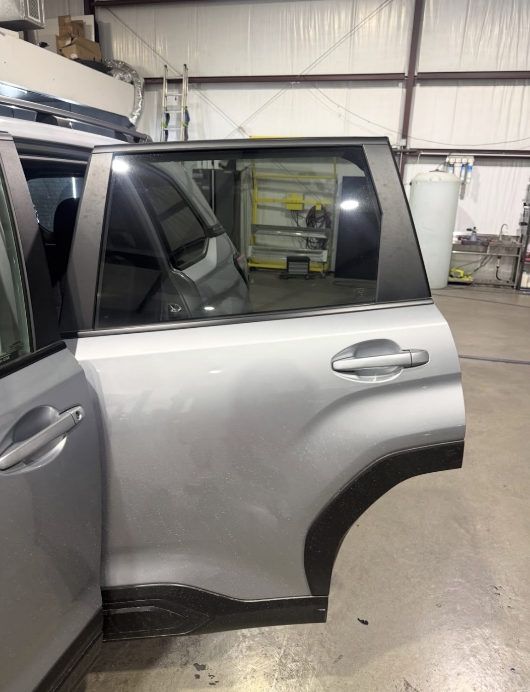 Automotive window tint before