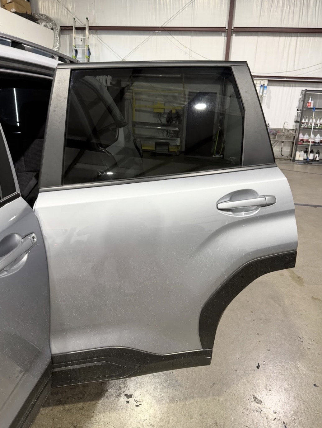 Automotive window tint after