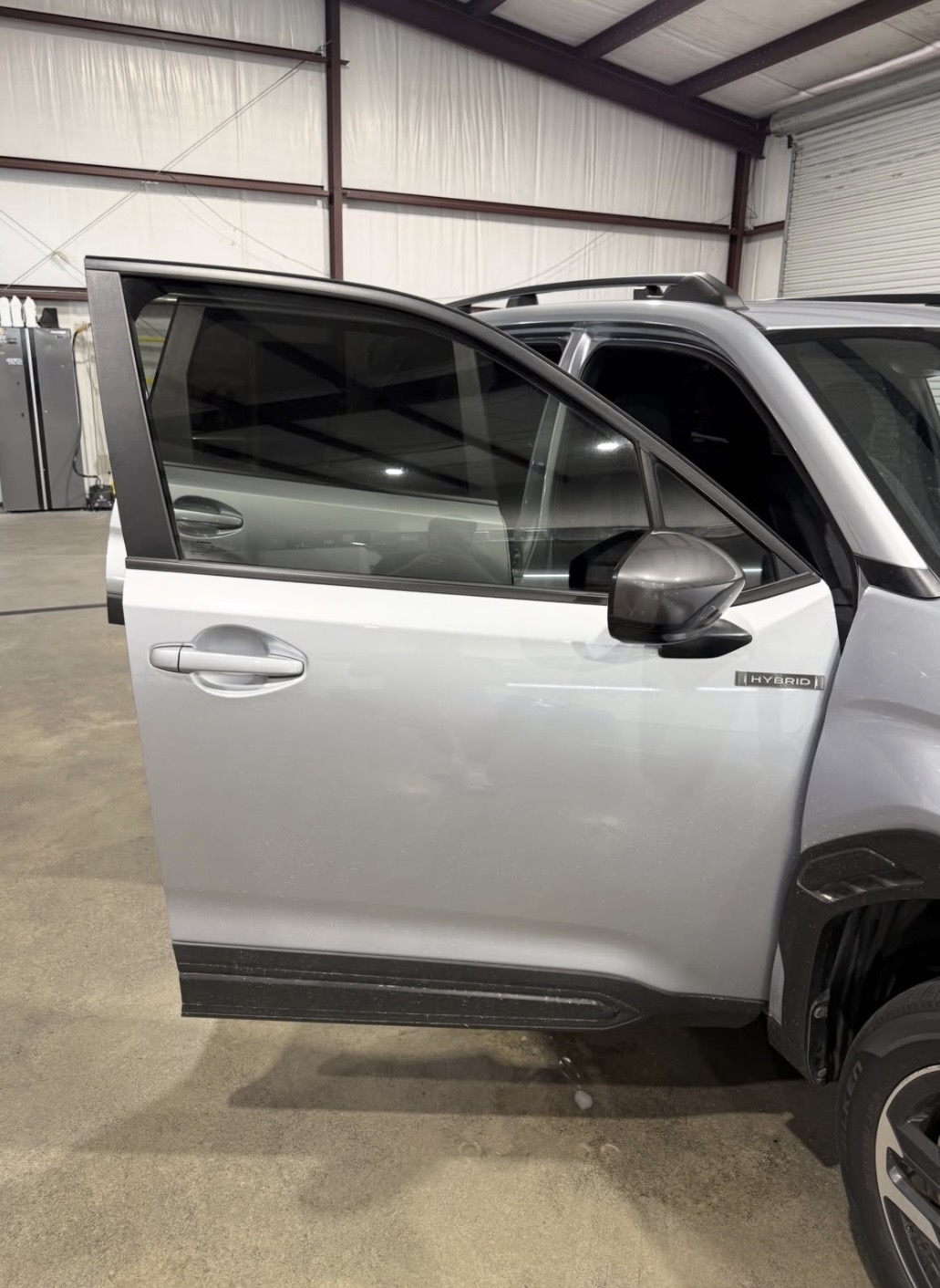 Automotive window tint after